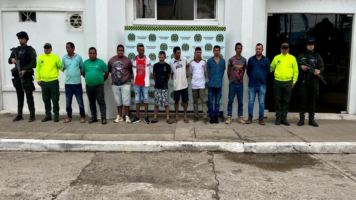 Autoridades del municipio de Yondó capturaron a 10 personas que se dedicaban al hurto de infraestructura que pertenece a Ecopetrol