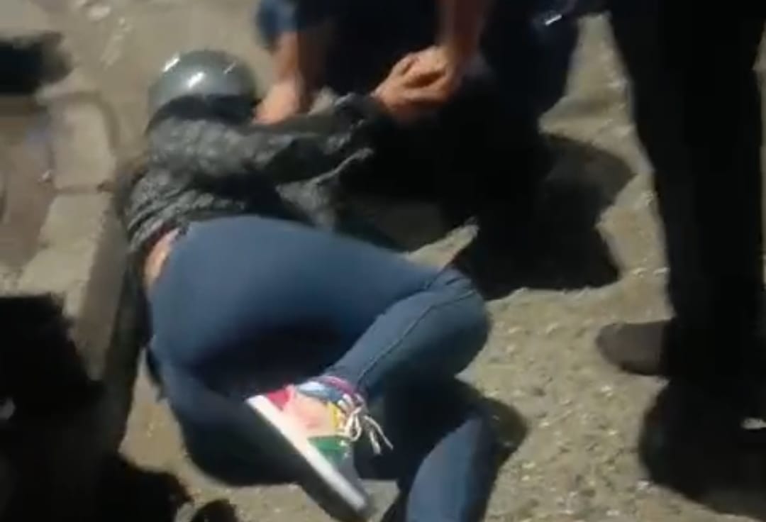 Mujer herida en el barrio La Gabriela de Bello