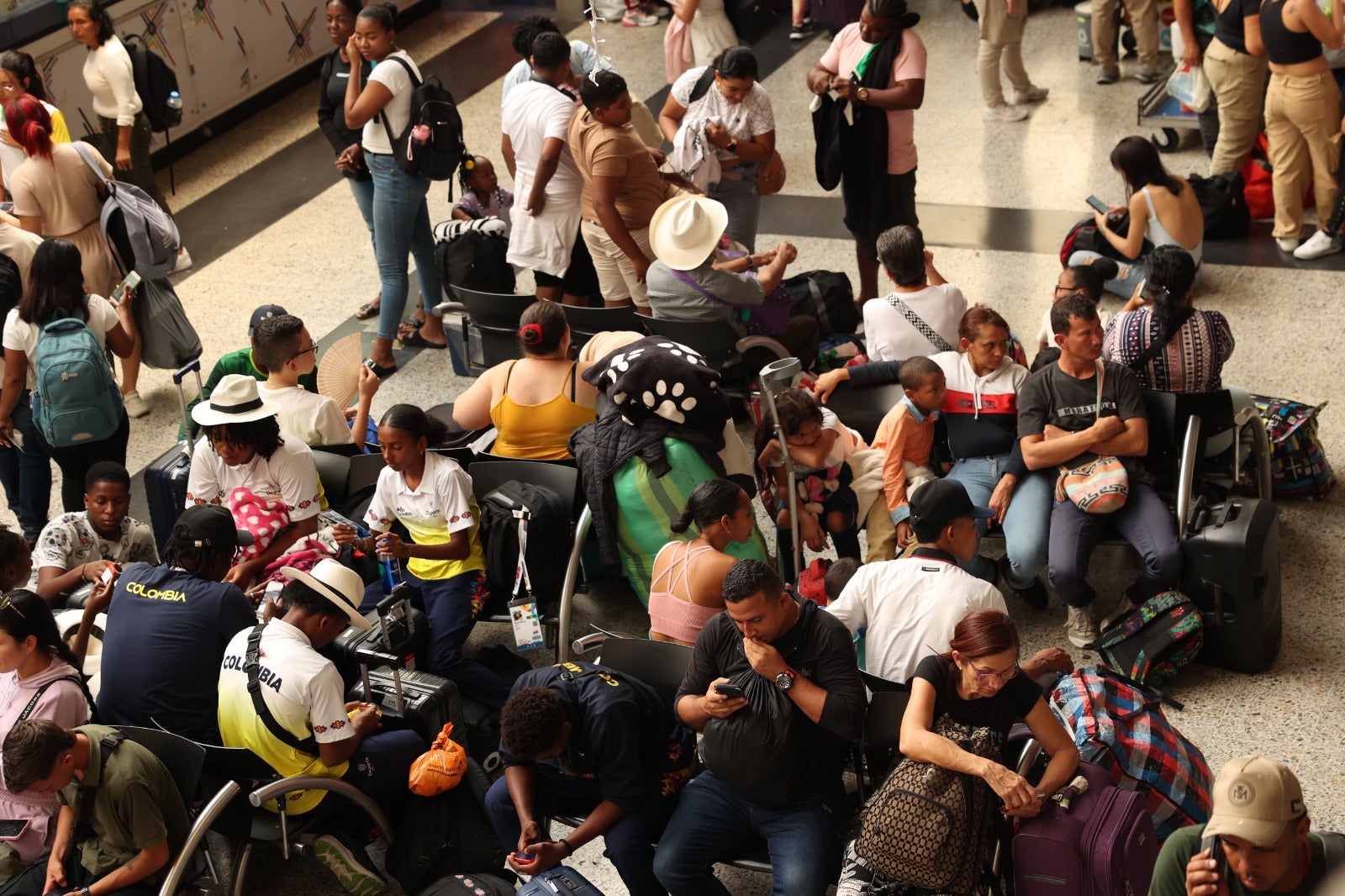 Viajeros en Medellín