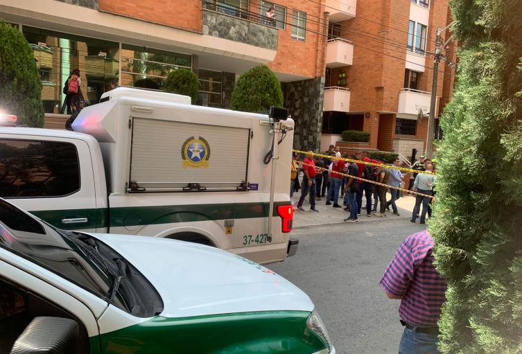 Referencia de extranjero muerto en Medellín