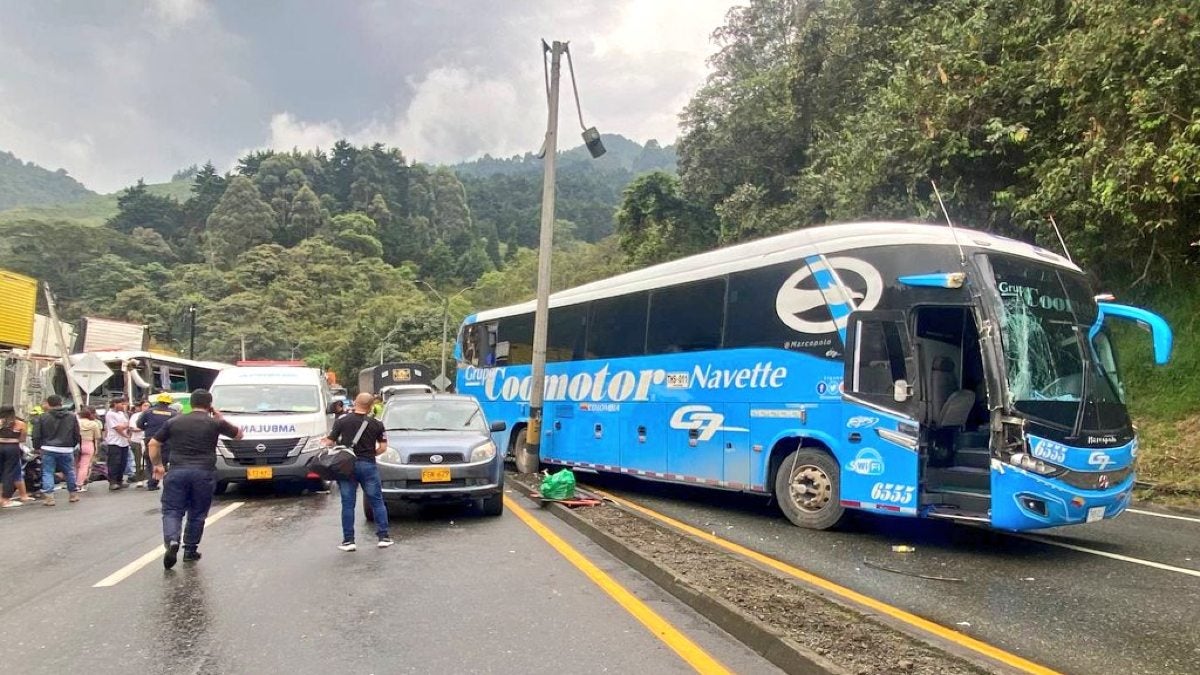 Accidente de tránsito deja varios heridos