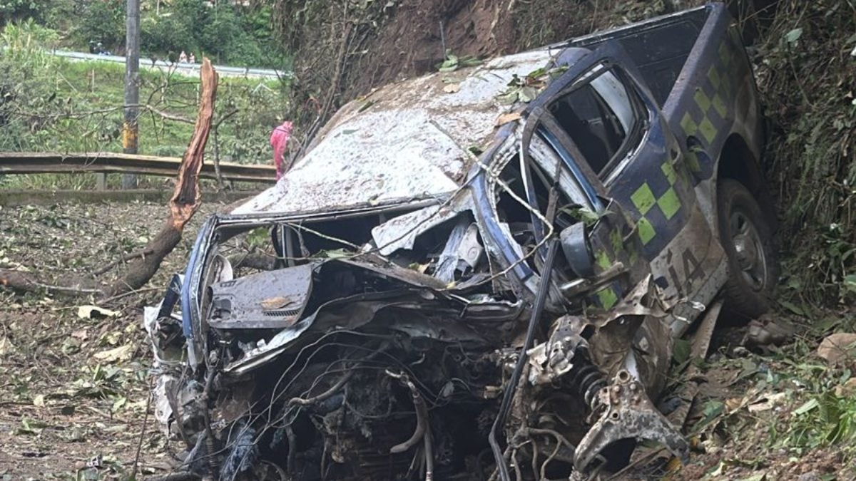 Ataque explosivos patrulla de Policía, Ebéjico Antioquia