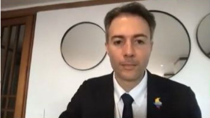 Daniel Quintero en audiencia de imputación de cargos