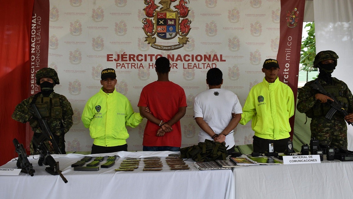 Capturados presuntos integrantes del Clan del Golfo en Acandí, Chocó