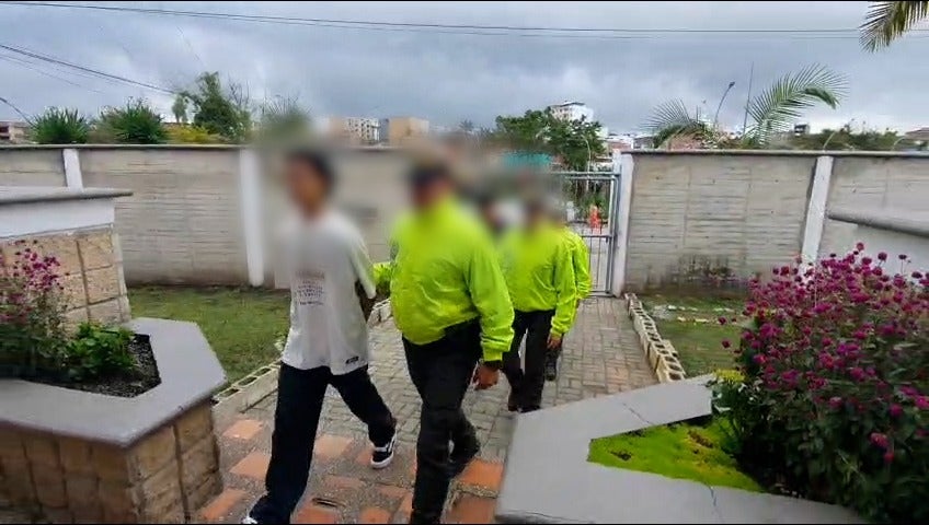 Captura presuntos integrantes - El Mesa - Marinilla