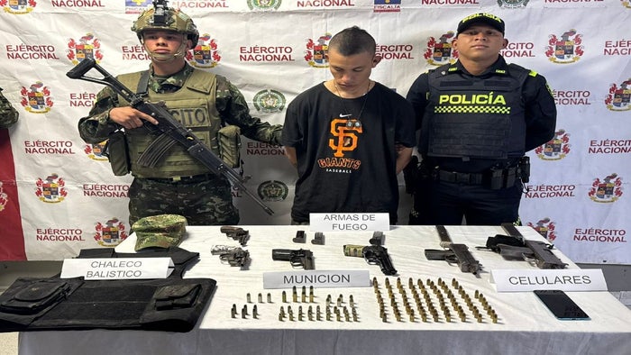 Capturado presunto integrante del Clan del Golfo en El Santuario