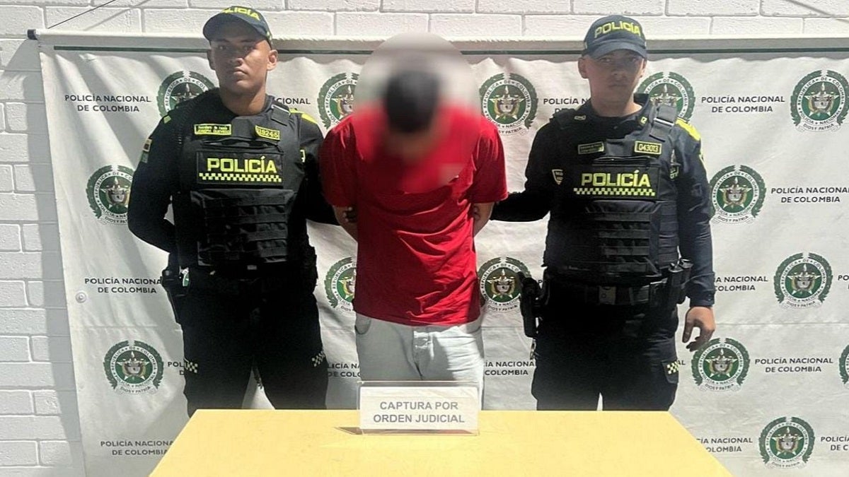 Capturado en Medellín