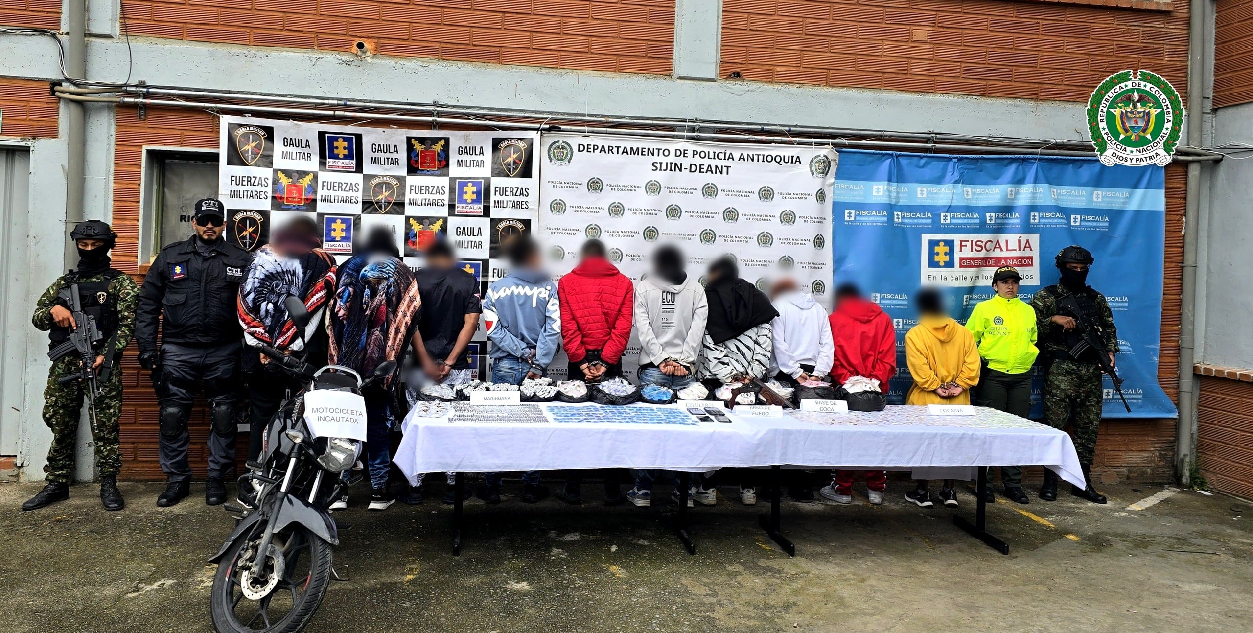 Capturas Oriente antioqueño - Policía