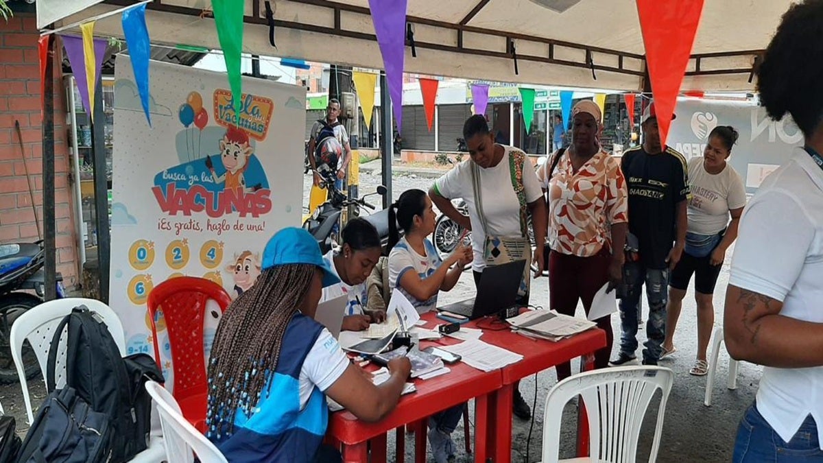 Comenzó en Antioquia la Semana de Vacunación en las Américas. Más de 22 mil vacunas contra la fiebre amarilla fueron distribuidas.