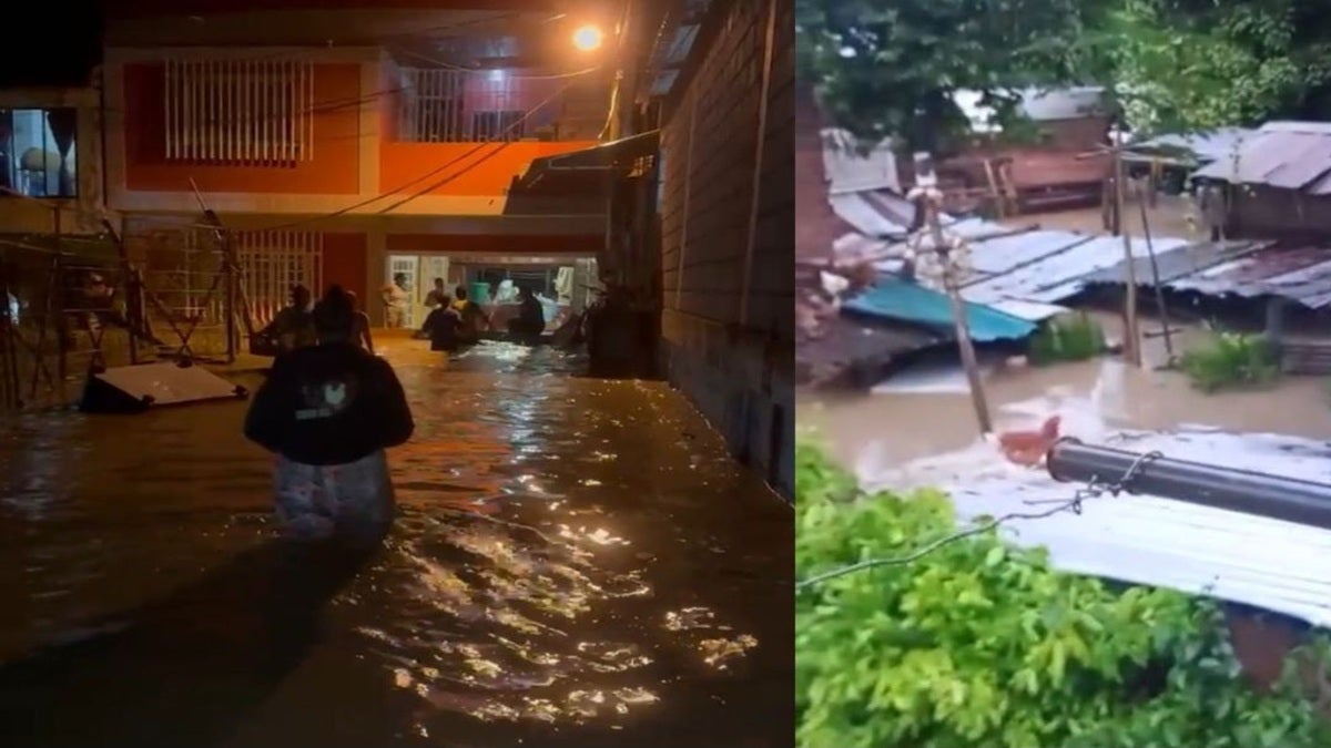 Más de tres mil personas se encuentran afectadas en el municipio de La Pintada por el desbordamiento del río Cauca, emergencia generada por las fuertes lluvias de las últimas horas.