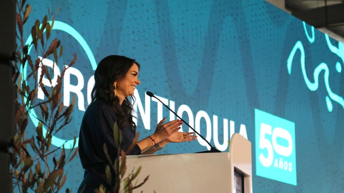 Después de 4 años en la presidencia ejecutiva de Proantioquia, María Bibiana Botero anunció su salida de la entidad