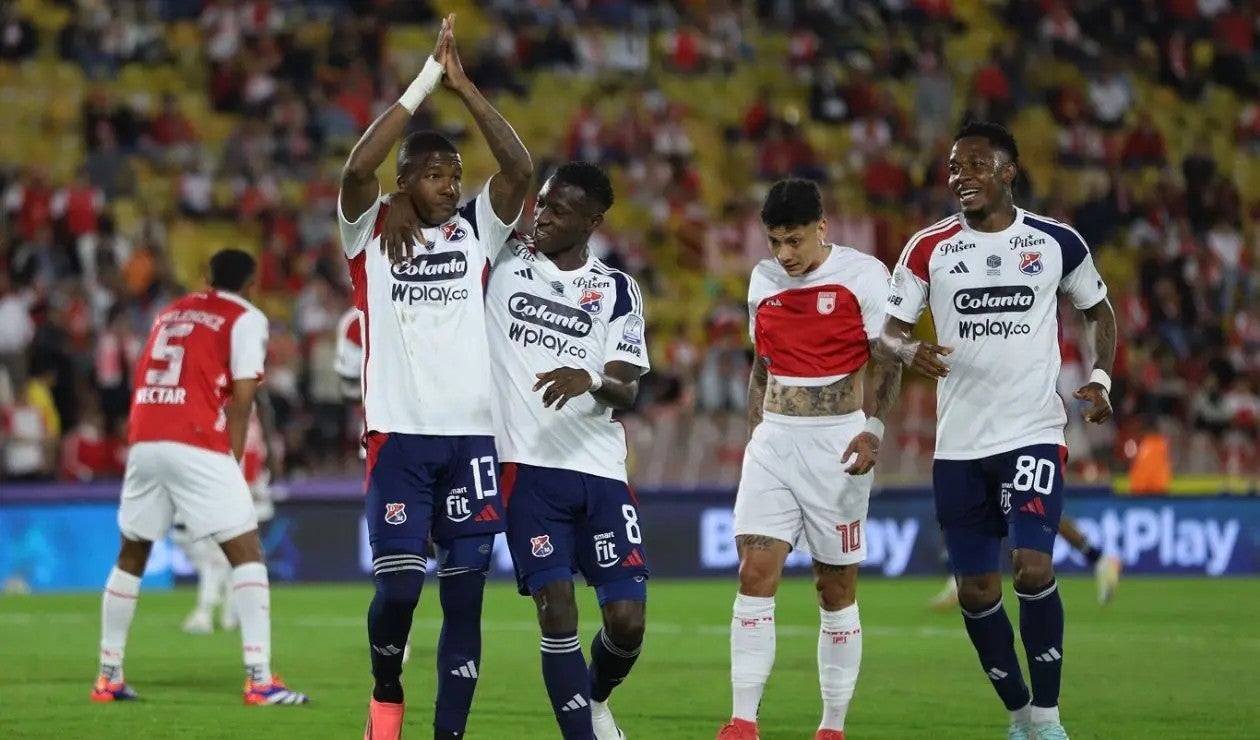 Medellín ganó al Santa Fe en el Campín