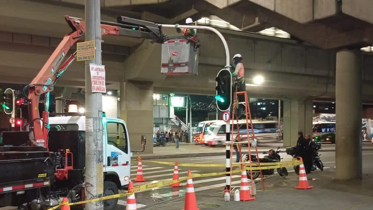 Red semafórica de Medellín