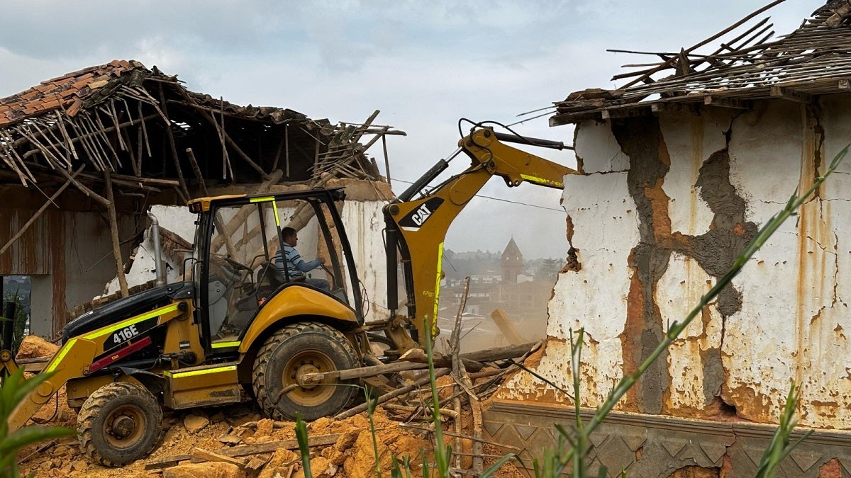 Destruyen vivienda en vereda Buenavista de El Santuario, Antioquia