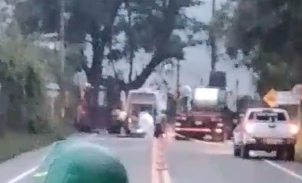 Niños muertos en accidente vial en Antioquia