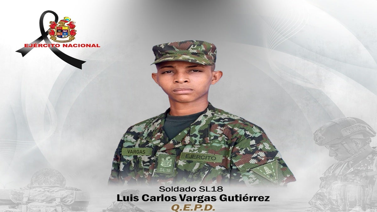 El Ejercito confirmó el asesinato de un soldado en el nordeste antioqueño y atribuyen el hecho a integrantes del Clan del Golfo