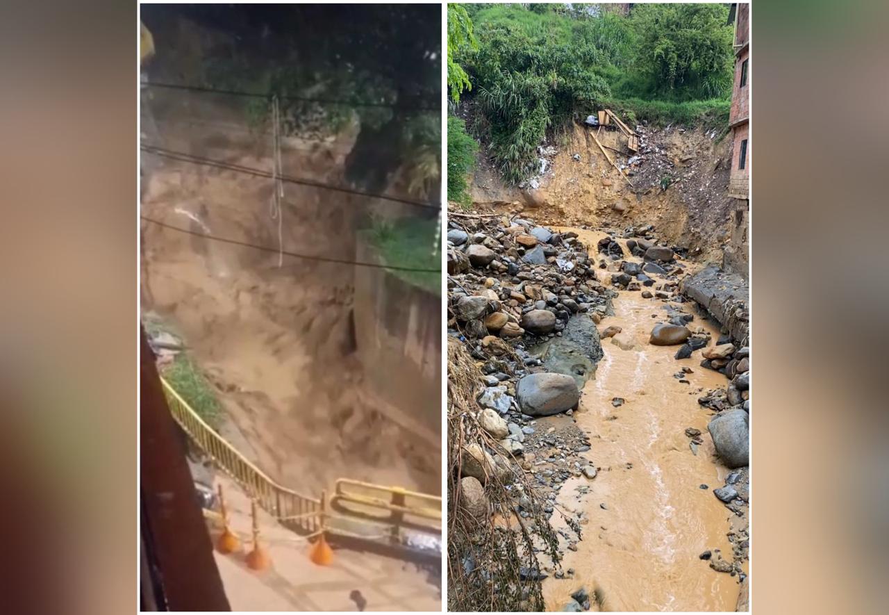 "Suena aterrador": El miedo regresa a Altavista ante el nuevo crecimiento de la quebrada