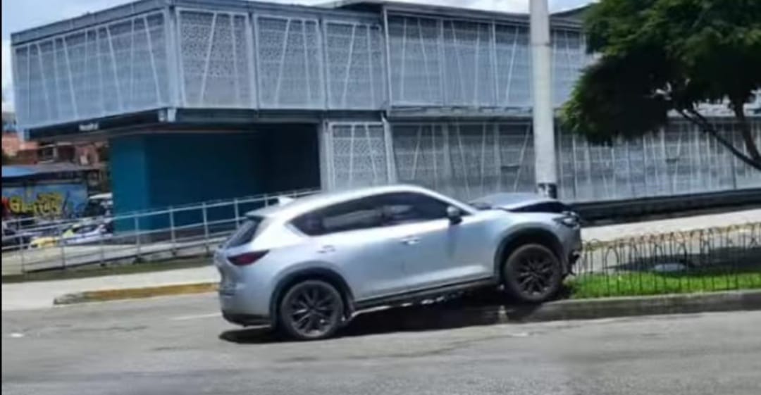 Accidente de tránsito en Medellín