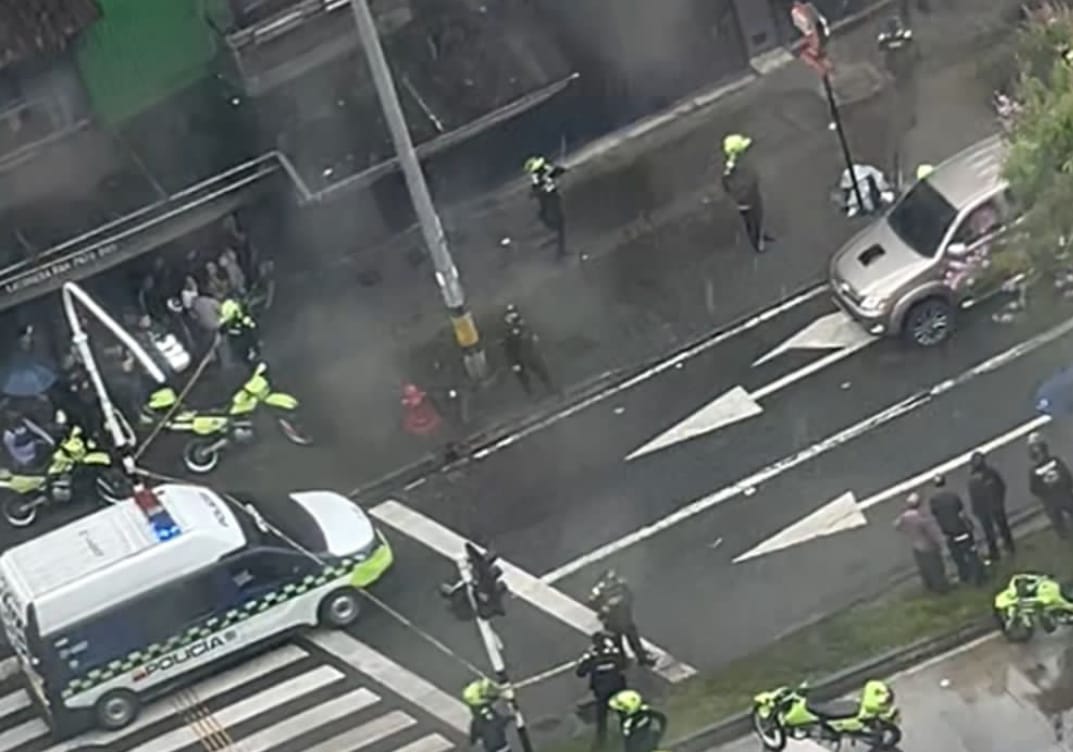 Balacera en las afueras de la Universidad de Antioquia
