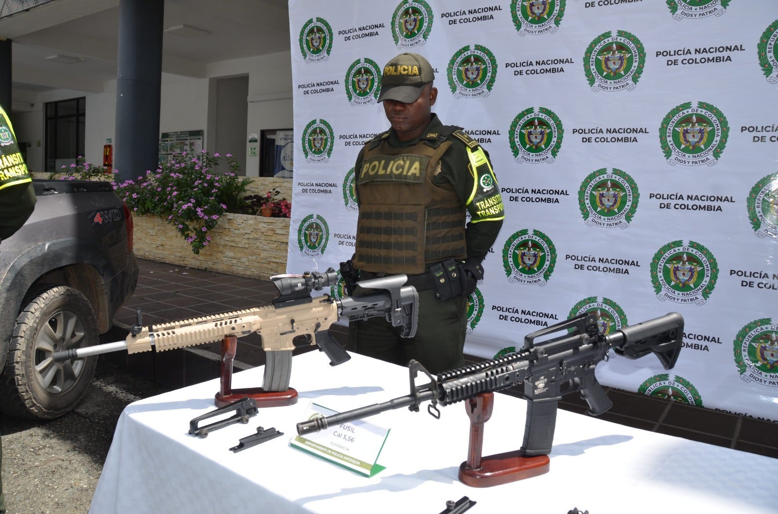 Hallazgo de fusiles en Antioquia