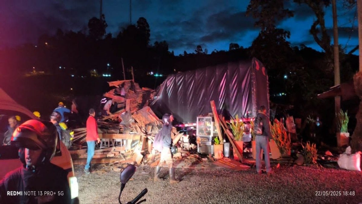 Accidente de tránsito en Caldas