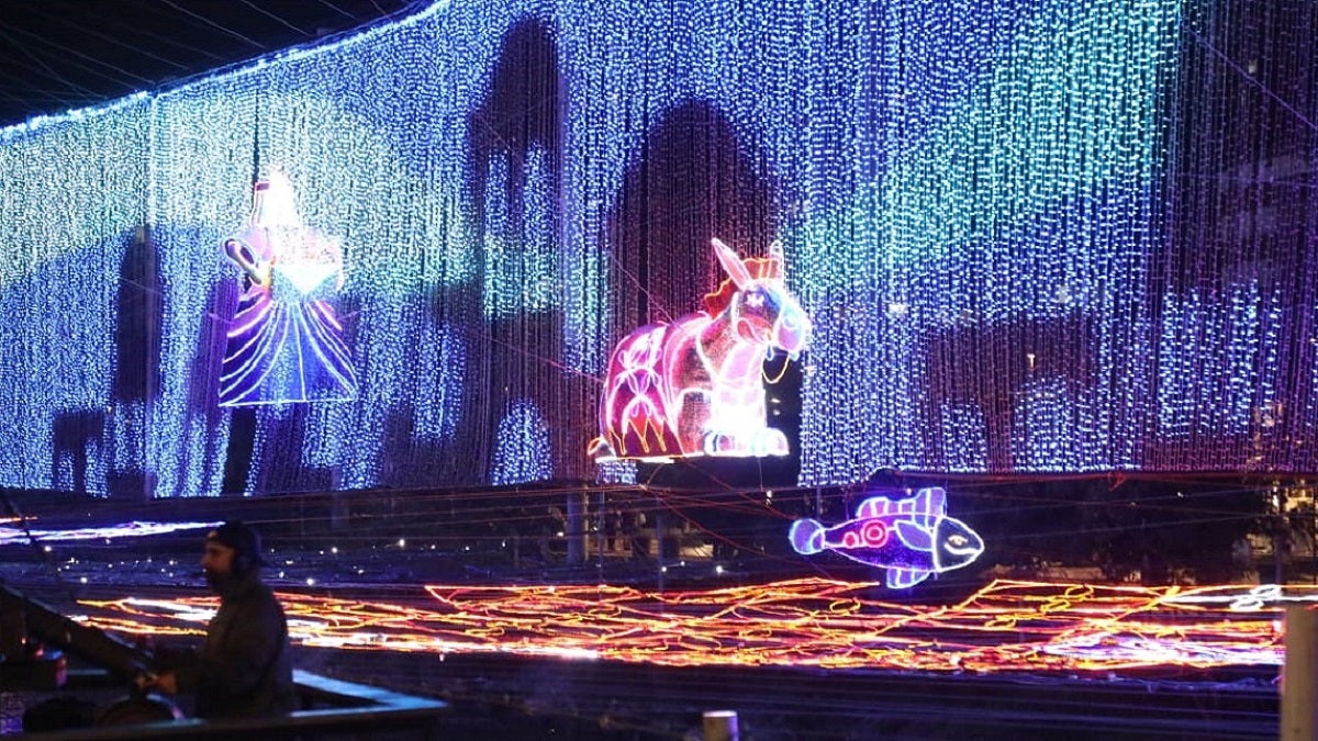 Alumbrados navideños en Antioquia