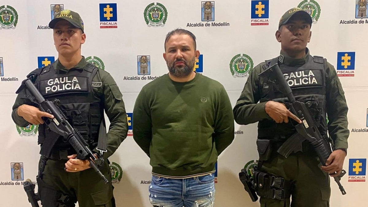 Captura en Medellín, alias “Yef Nava” delincuente solicitado por Venezuela