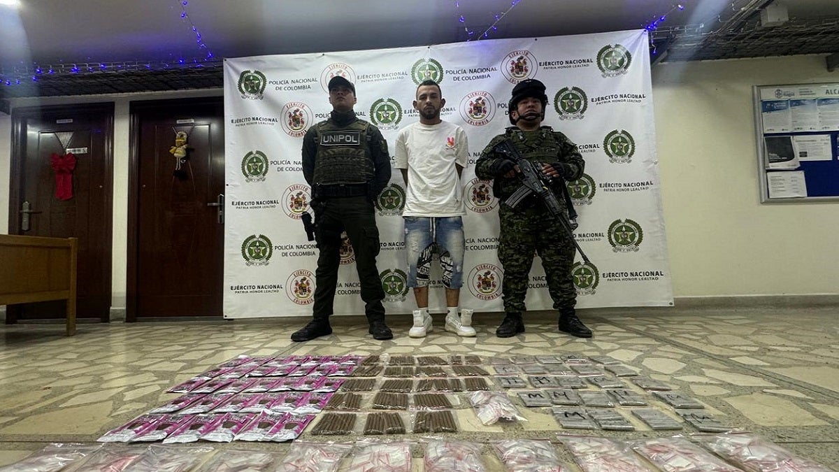 Capturados por desplazamiento forzado en Itagüí