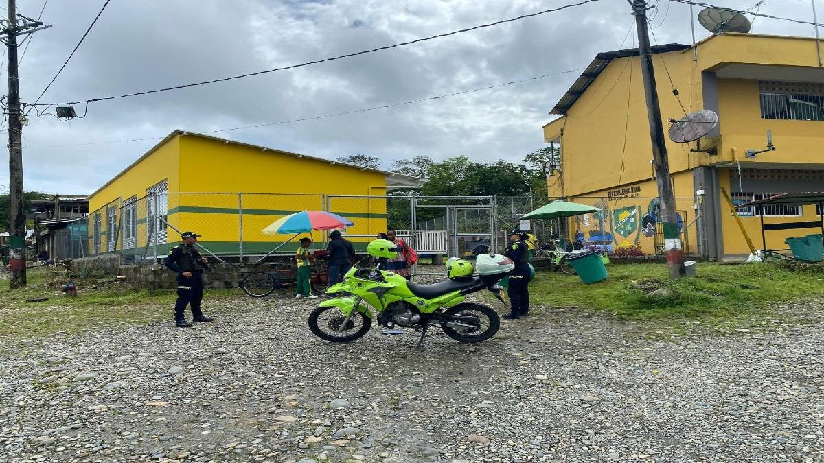 Control de Policía en Tutunendo, Chocó