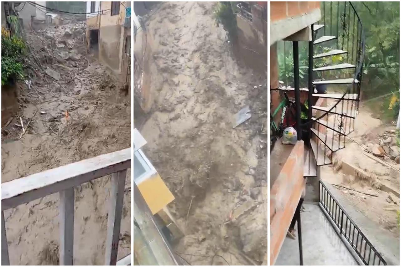 Referencia de emergencia invernal en el municipio de Itagüí