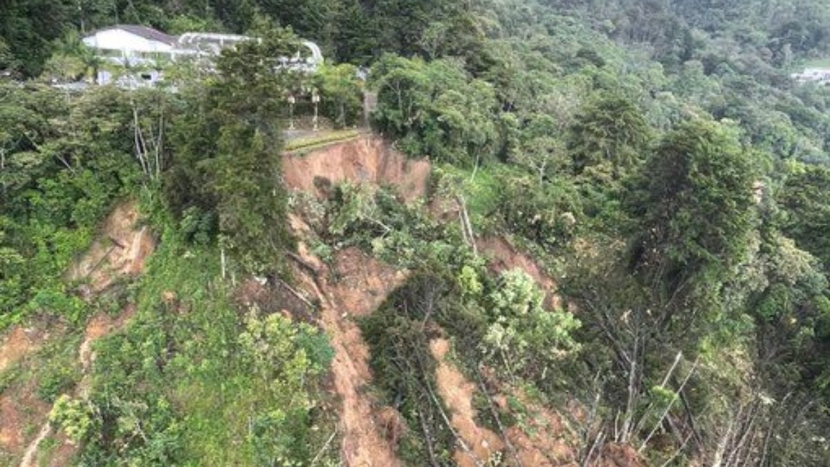 Deslizamiento de tierra en los Balsos