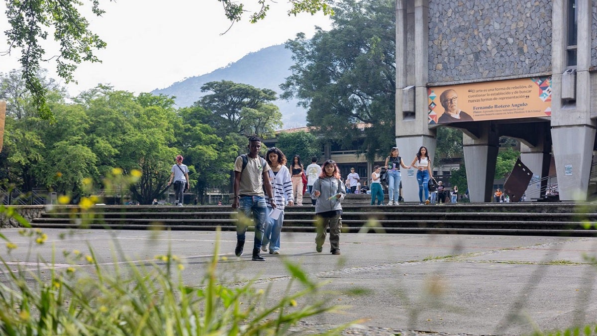 Estudiantes de la Universidad de Antioquia