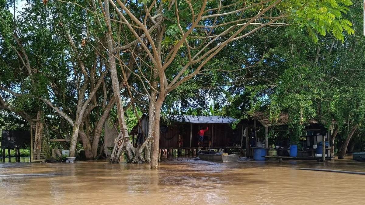 Inundaciones en Puerto Nare, Magdalena Medio