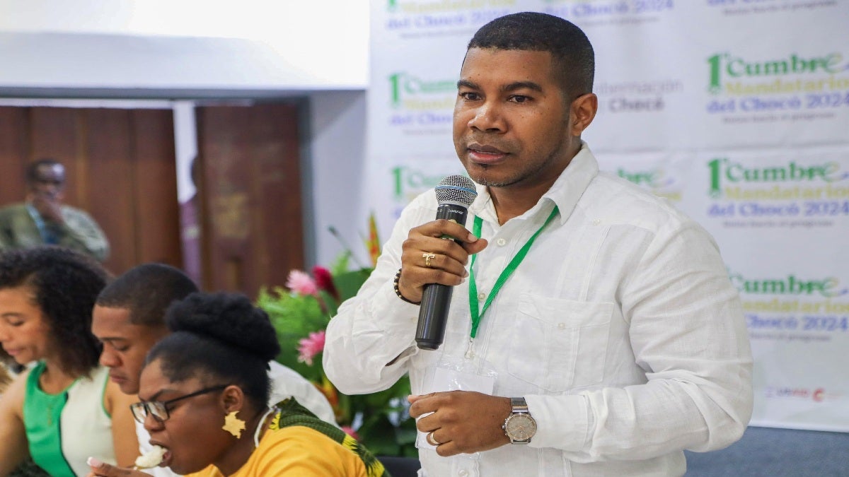 Rafael Bolaños, alcalde de Quibdó