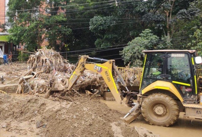 Emergencia invernal en Medellín