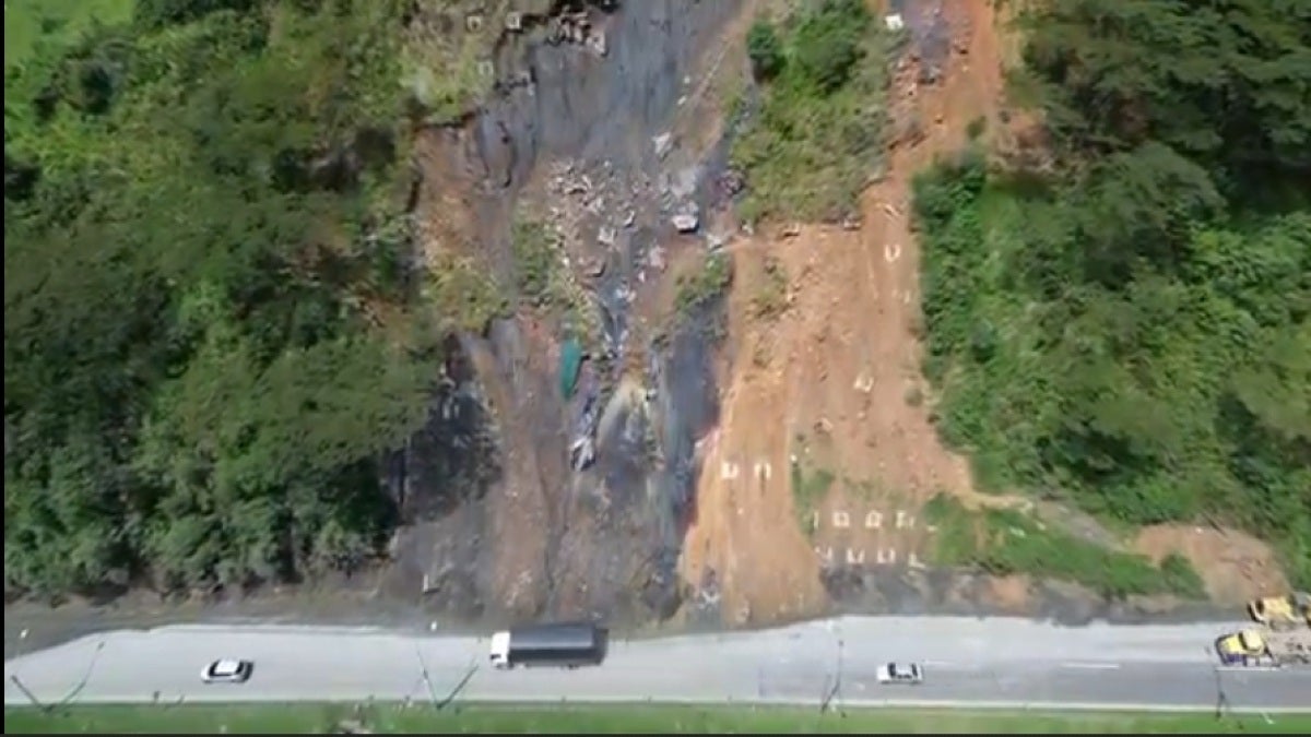 Punto crítico de la Variante de Caldas