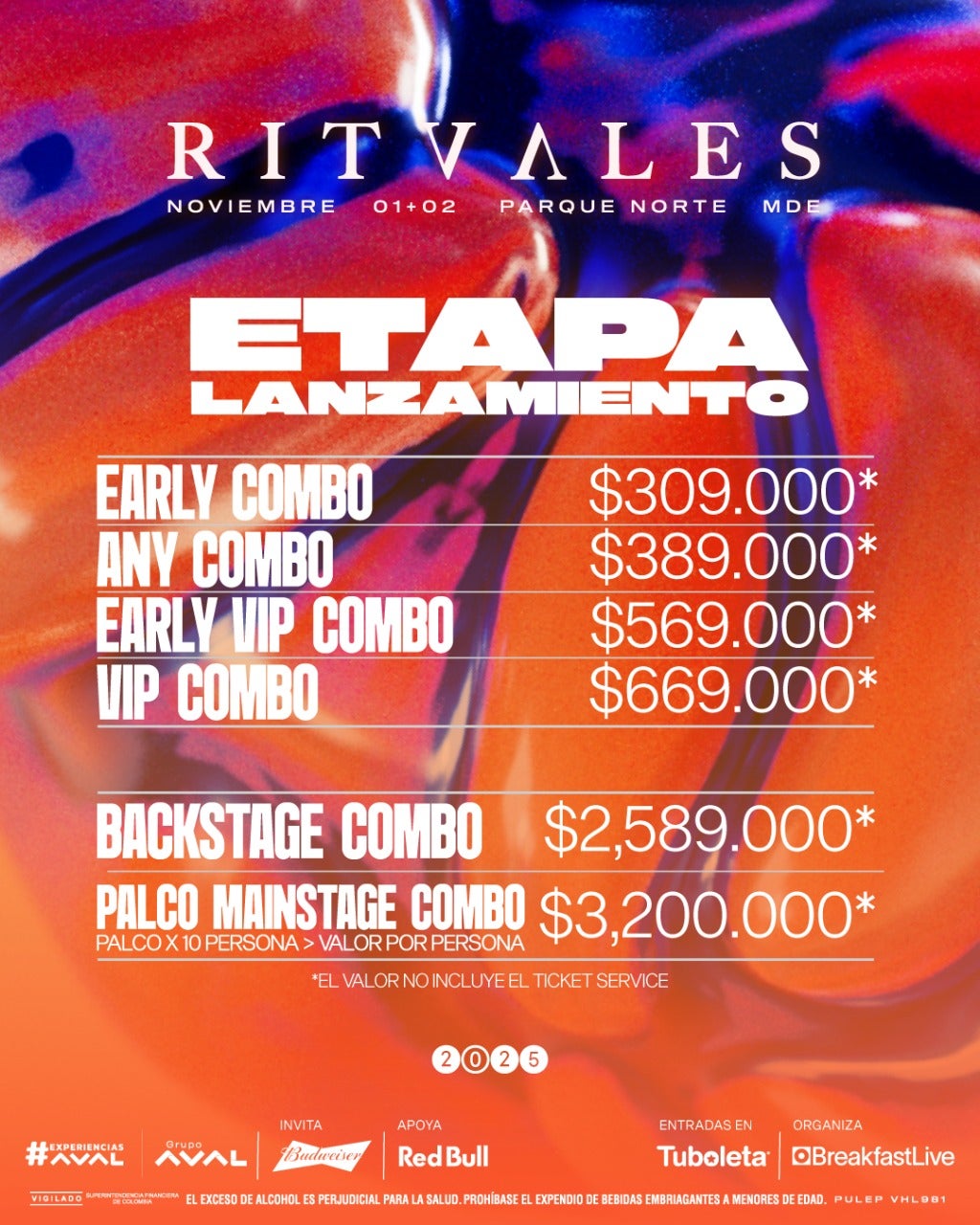 RITVALES 2025: Medellín se prepara para el festival de música electrónica más grande de Colombia