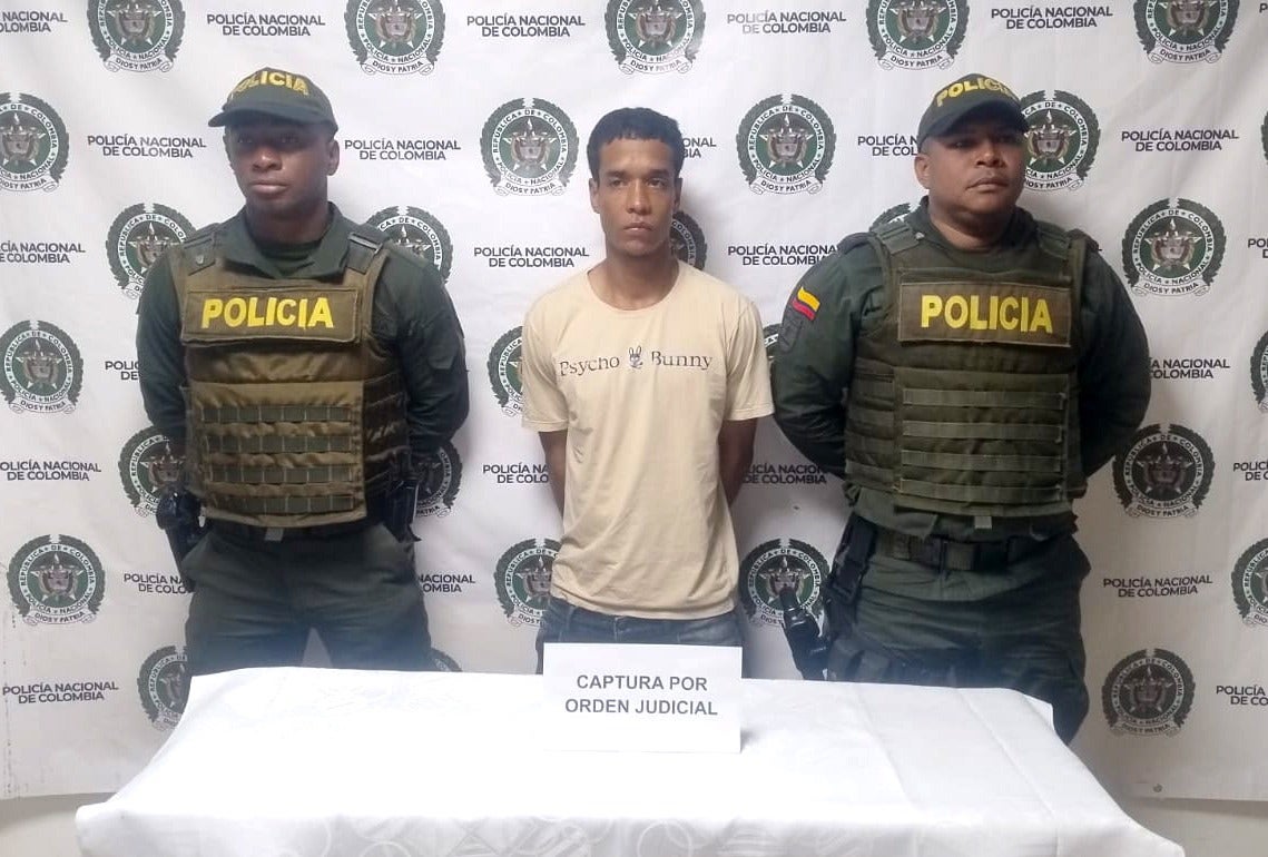 Cayó alias "El Flaco", sicario del Clan del Golfo, implicado en incursión armada en Betulia y buscado por homicidio agravado