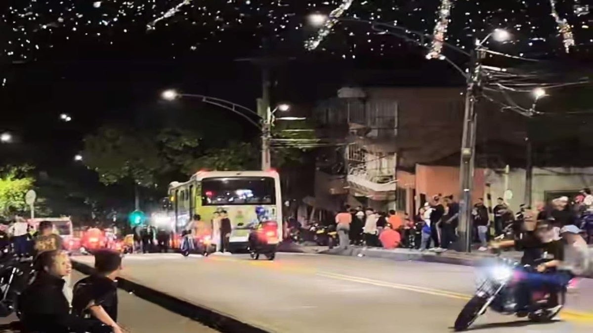 Accidente de tránsito en zona nororiental de Medellín