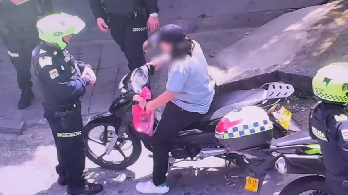 Capturada mujer por receptación en Medellín