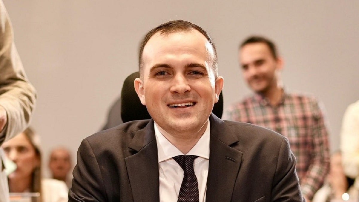 El concejal de Medellín, Alejandro de Bedout