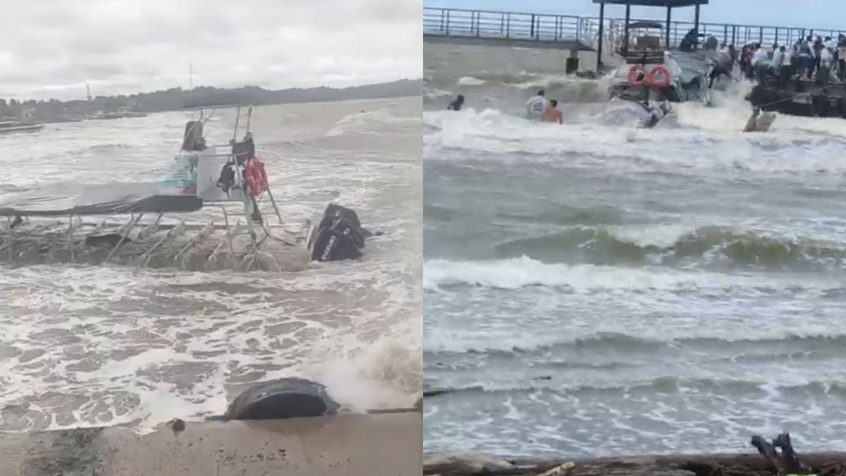 Embarcación no logra zarpar
