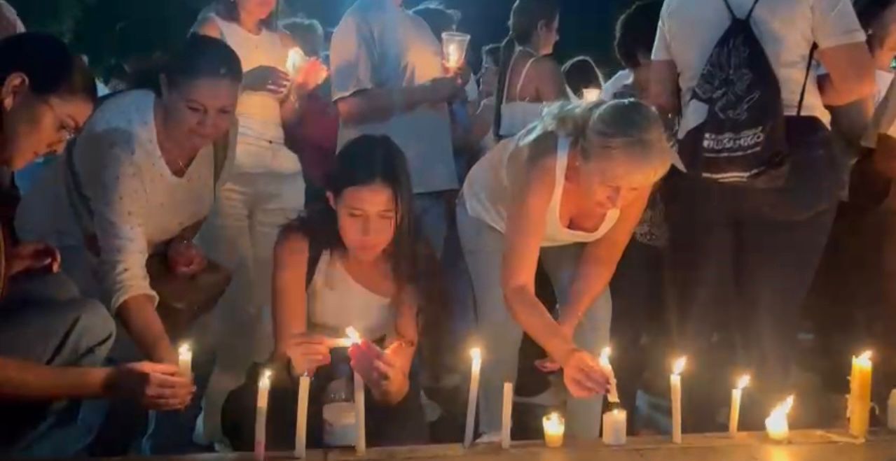 Velatón en Envigado, Antioquia