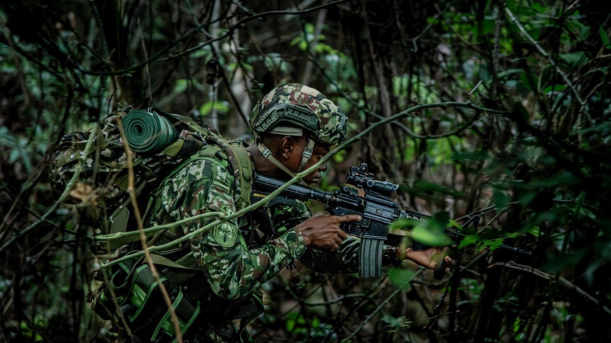 Tropas militares en Valdivia