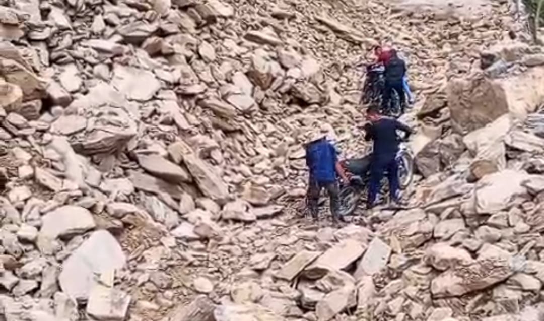 Deslizamiento de tierra en Valdivia