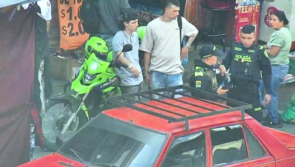 Ladrones de turista peruano en Medellín