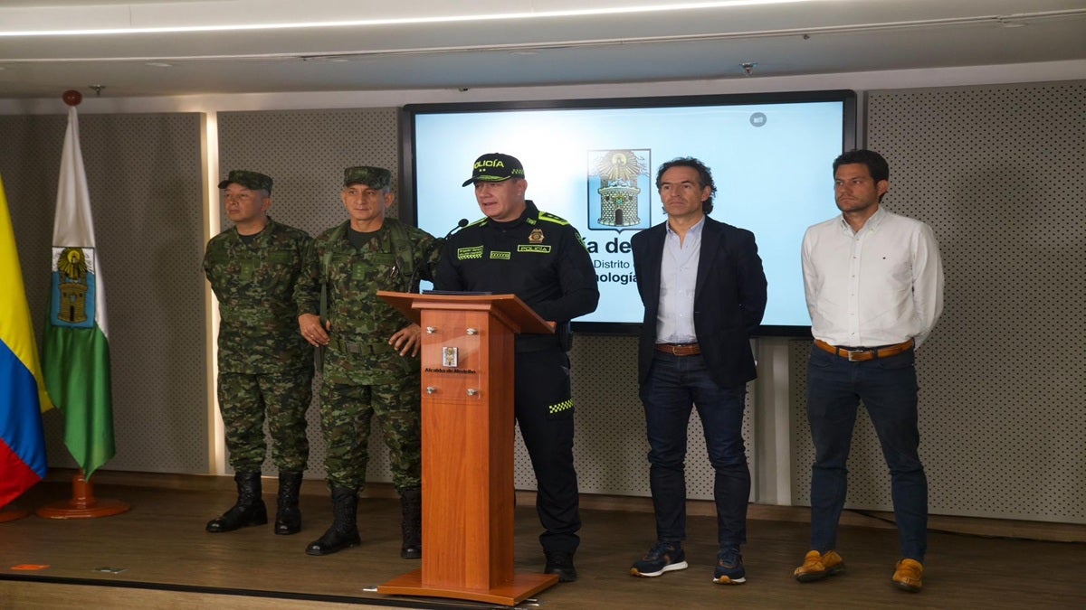La Alcaldía de Medellín anunció la implementación de un plan Burbuja para prevenir acciones terroristas en la capital antioqueña