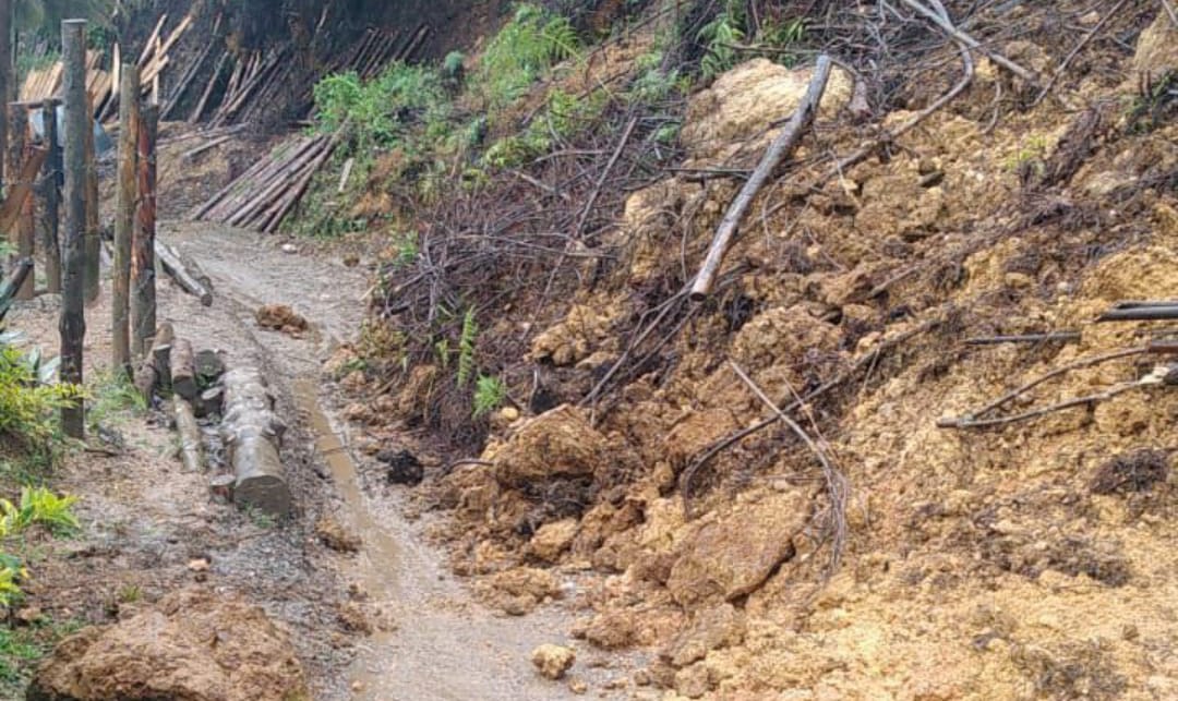 Vías afectadas por el invierno en Antioquia
