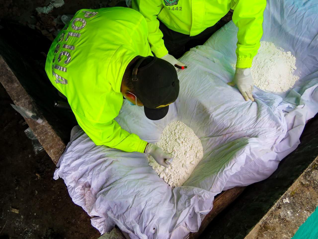 Laboratorio de cocaína destruido