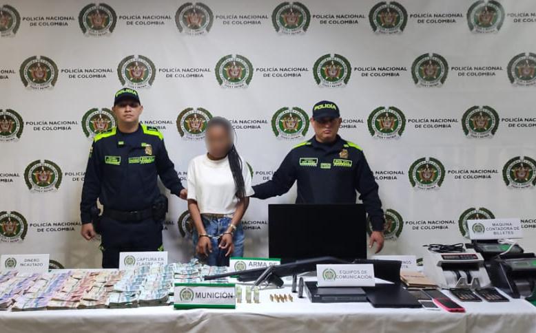 Cae mujer que lavaba $700 millones para Los Triana en oficina de El Poblado